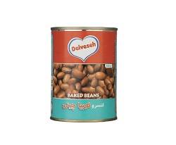 دلوسه کنسرو لوبیاچیتی با سس 400گرم